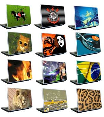 Adesivo para notebook/netbook+brinde.Faça também c/ sua foto