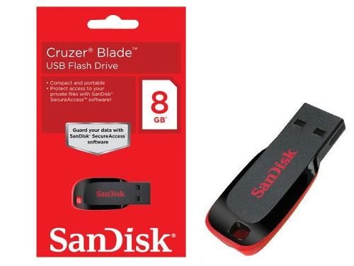 Pendrive Sandisk Cruzer Blade 8GB