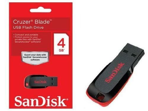 Pendrive Sandisk Cruzer blade 4GB